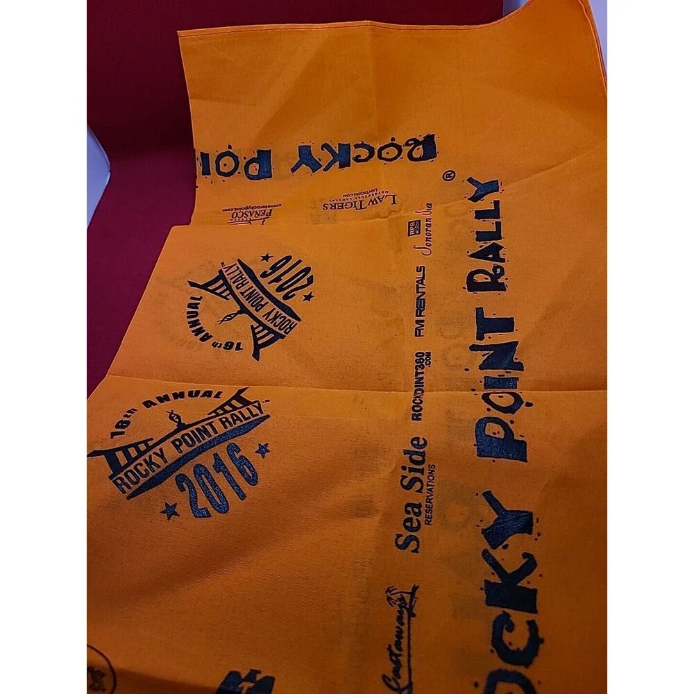 2016 Rocky Point RALLY BANDANNA 16TH ANNUAL Headgear 22